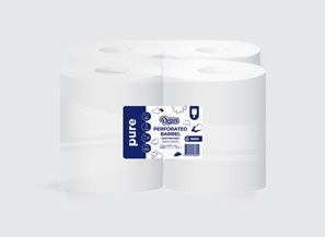 Barrel Towel Hand Paper Rolls