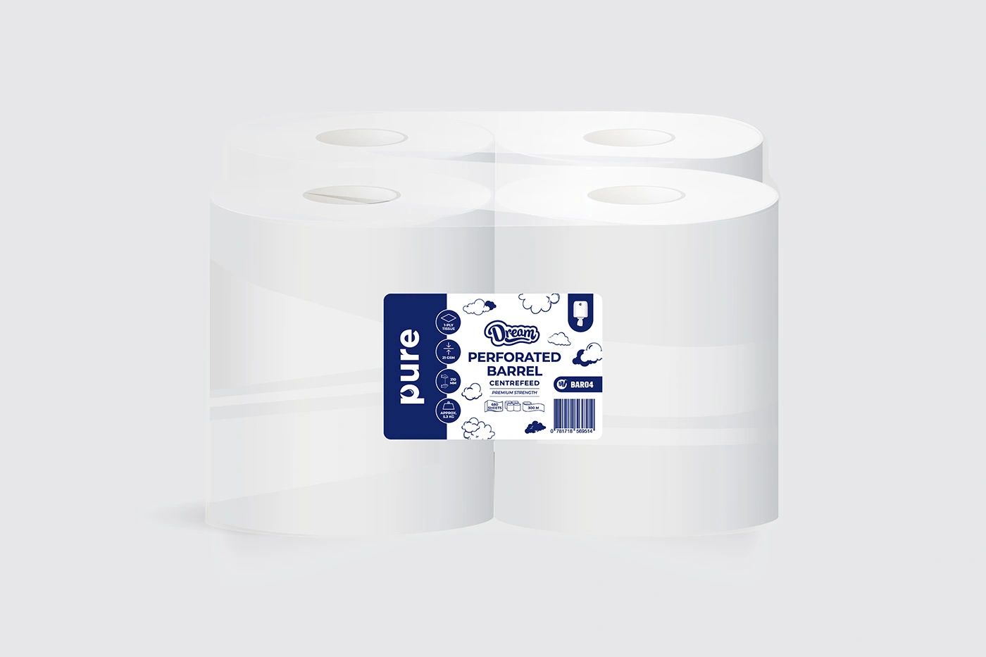 Barrel Row - Perforated Barrel