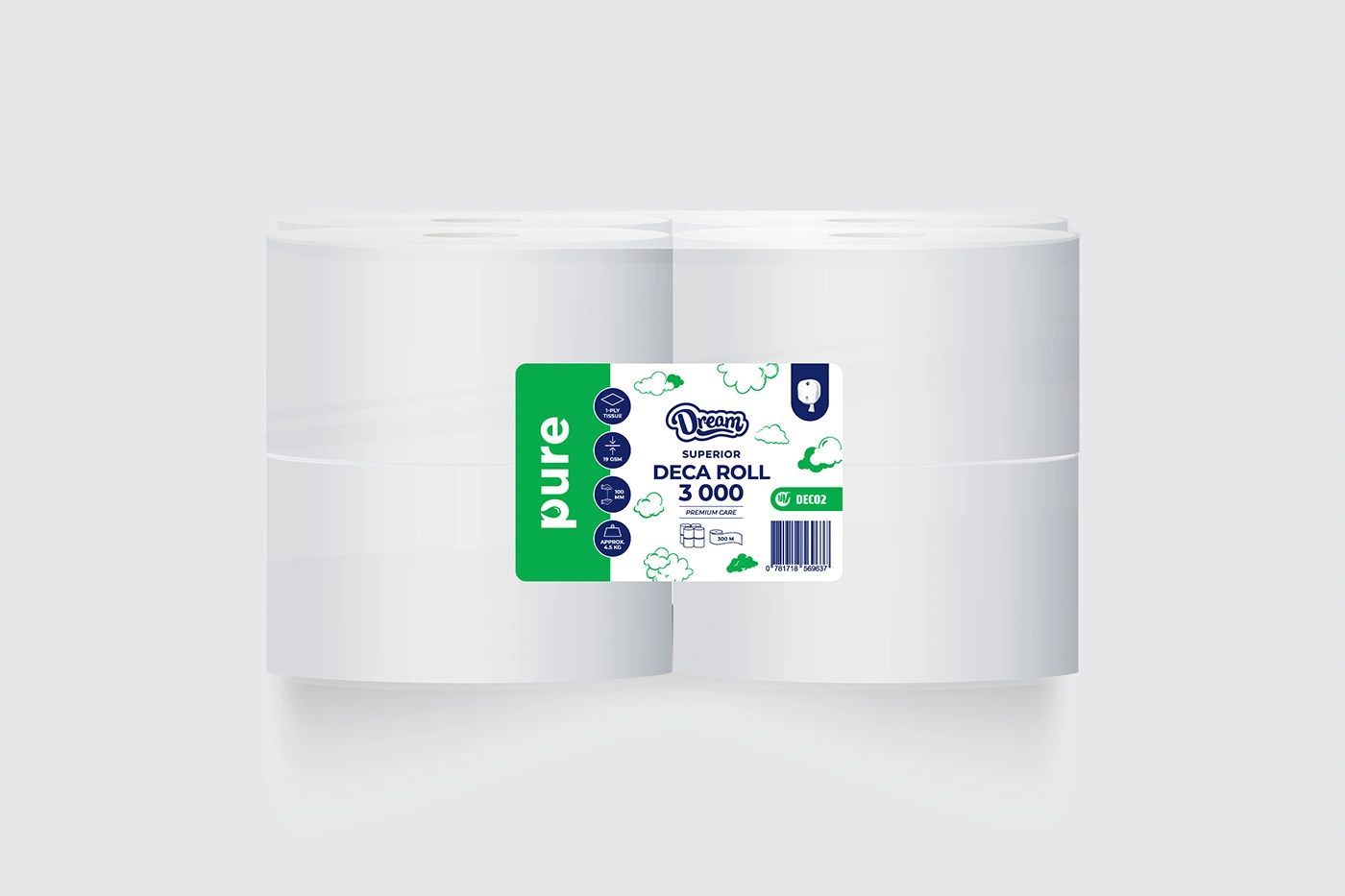 Decca Roll - 3000 Sheets