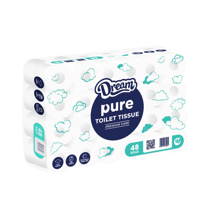 1-Ply Toilet Paper (Pure)