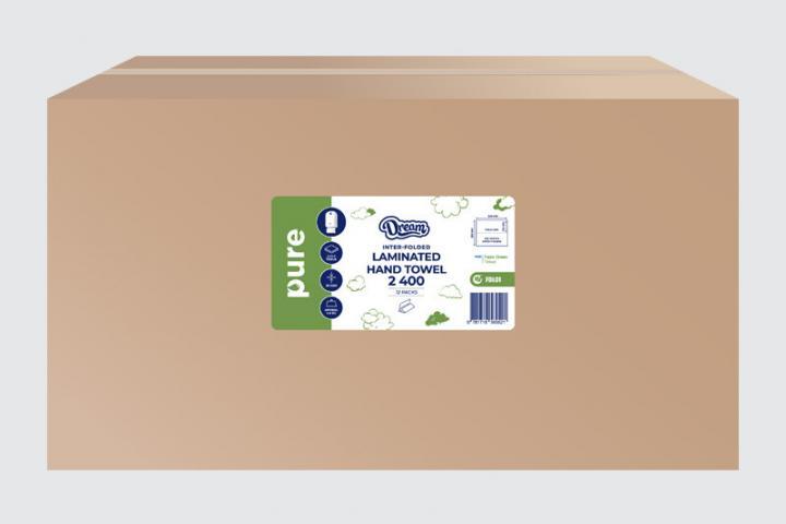Laminated V-Fold Hand Towels